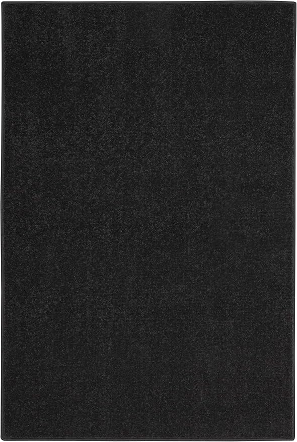 Nourison Home Nourison Essentials Black 2' x 4' Area Rug - Image 7