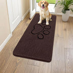 Smiry Dog Door Mat for Muddy Paws, Absorbent Dirt Trapper Non Slip Quick Dry by Smiry