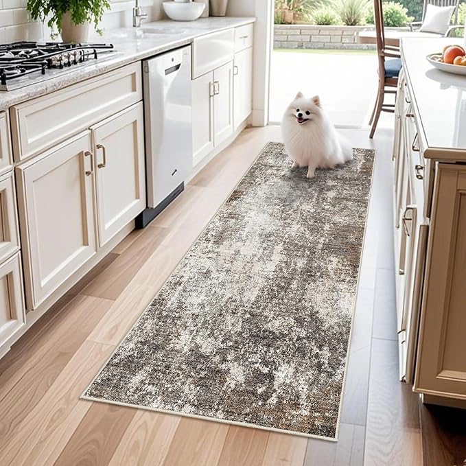 2x6 Runner Rug Non-Slip Washable by BYYVOORugsforYourHome