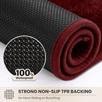 PURRUGS Dirt Trapping Door Mat 31.5" x 70", Non-Slip Machine Washable Entryway - Image 5