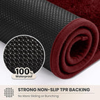 PURRUGS Dirt Trapping Door Mat 20" x 31.5", Non-Slip Machine Washable Entryway - Image 5