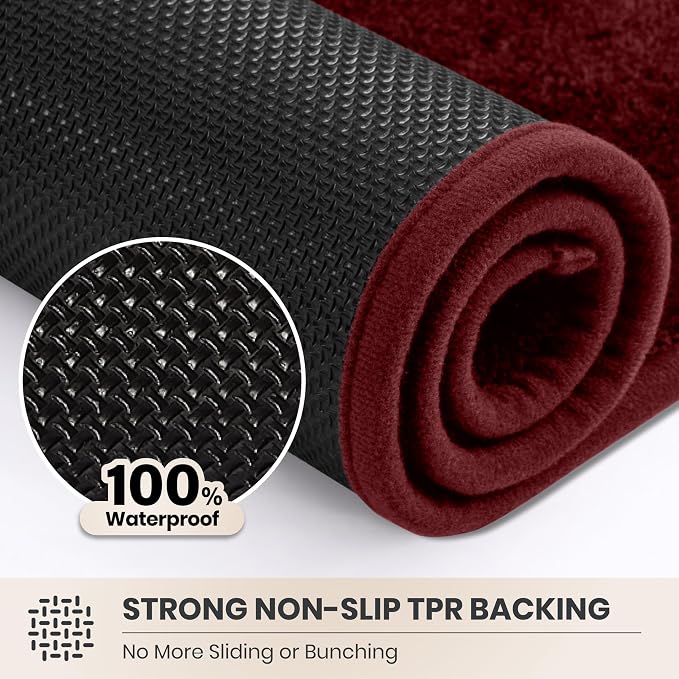 PURRUGS Dirt Trapping Door Mat 24" x 59", Non-Slip Machine Washable Entryway Rug - Image 5