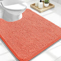 OLANLY Toilet Rugs U-Shaped 24x20, Extra Soft Absorbent Chenille Contour by OLANLY