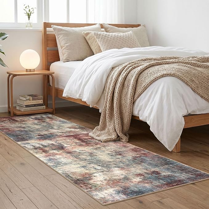 IOHOUZE Abstract Runner Rug 2x6 Ft Washable Runners - Image 8