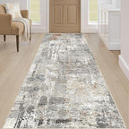 Runner Rug Kitchen Washable Rugs: 2x6 Non-Slip Abstract Soft Modern Stain - Image 4