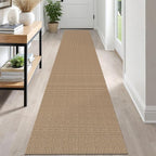 IOHOUZE Washable Runner Rug 2x12 Non Slip Rubber Backed Extra Long Hallway by iOhouze