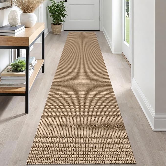 IOHOUZE Washable Runner Rug 2x12 Non Slip Rubber Backed Extra Long Hallway by iOhouze