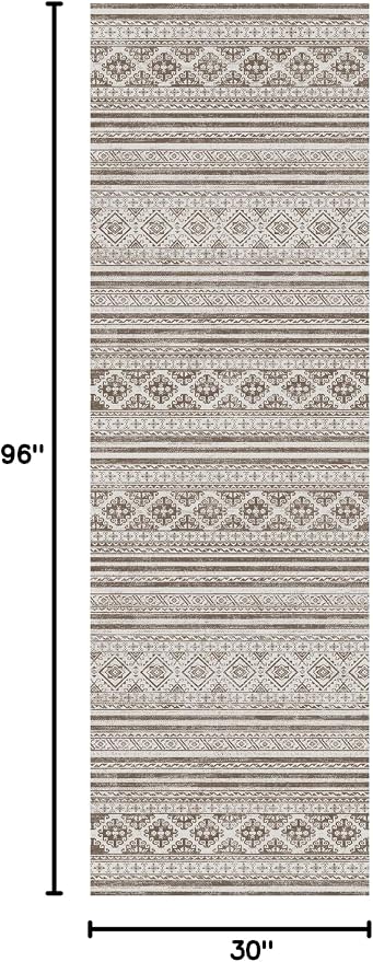 RUGSURE Washable Area Rugs 2'6'' x 8' - Image 2
