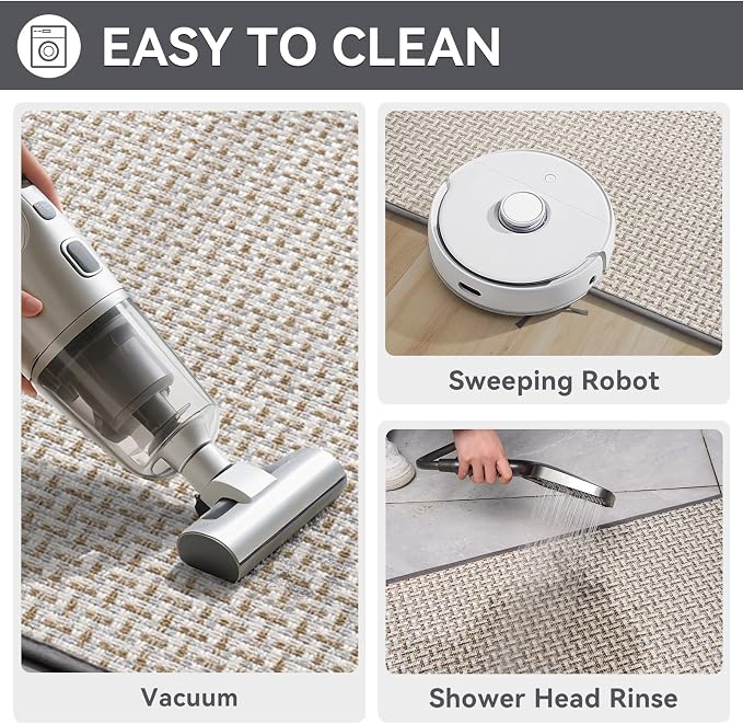 Indoor Door Mat 24x72 Dirt Resistant and Absorbent, Non-Slip Rubber Backing - Image 5