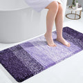 OLANLY Bathroom Runner Rugs Mat 47x20, Extra Soft Absorbent Microfiber Bath Rugs by OLANLY