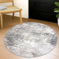 IOHOUZE Round Area Rug 3 Ft Circle Entryway Rugs Round Washable Door Mat Indoor by iOhouze