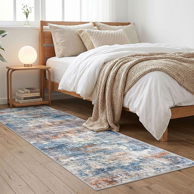 IOHOUZE Abstract Runner Rug 2x6 Ft Washable Runners - Image 8