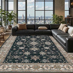 Rugxara 8x10 Area Rugs for Living Room, Large Washable Rug, Non Slip & Low Pile - Image 4