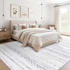 cotiled 8x10 Area Rugs Living Room Rug: Washable Boho Rugs - Image 2
