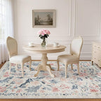 5x7 Area Rugs Washable Rug: Boho Living Room Rug Soft Non-Slip Low Pile Carpet - Image 8