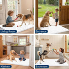 Smiry Dog Door Mat for Muddy Paws 59x24, Absorbent Dirt Trapper, Non-Slip - Image 7