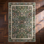 jinchan Zenith Floral 3x5 Area Rug Machine Washable Soft Low-Pile Non-Slip - Image 9