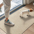LEKEEPGO Door Mat 17"x29", Non Slip Door Mat Indoor Entrance, Rubber Backing - Image 8