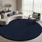 Sour Lemon 4ft Round Rugs for Bedroom, Circle Area Rugs for Living Room by SourLemon