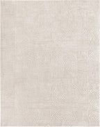 Pauwer 8x10 Washable Area Rugs for Living Room Modern Beige Solid Color Soft - Image 9