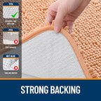 OLANLY Large Bathroom Rugs 47x32, Extra Soft Absorbent Chenille Bath Rugs - Image 6