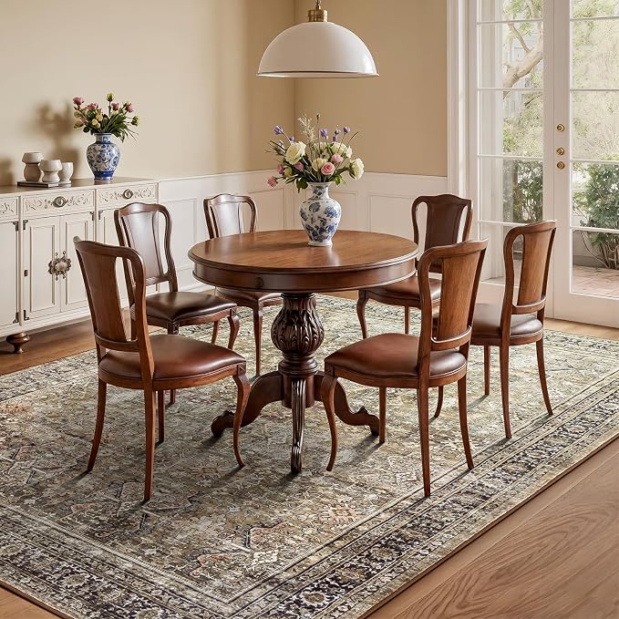Lofus 6x9 Area Rug for Living Room, Soft Boho Carpets for Bedroom Dining Room - Image 2