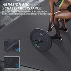MRO Extra Large Exercise Mat For Home Gym, Extra Thick Durable Cardio Mat - Image 5