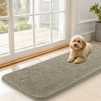 OLANLY Dog Door Mat for Muddy Paws 47x17, Absorbs Moisture and Dirt, Absorbent by OLANLY