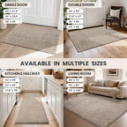 PURRUGS Dirt Trapping Door Mat 24" x 35.5", Non-Slip Machine Washable Entryway - Image 9