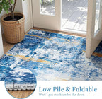 Rugflix 5x7 Area Rugs for Living Room, Washable Large Rug Stain-Resistant Low - Image 5