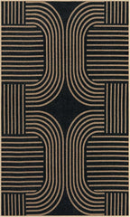 Lahome Enfys Modern Geometric Outdoor Easy Jute Rug, 3x5 Indoor Outdoor Rugs - Image 7