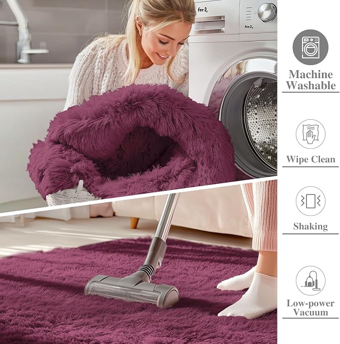 OLANLY 2x6 Machine Washable Runner Rugs - Image 2