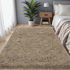4x6 Area Rug for Living Room, Ultra Soft Fluffy Shag Rugs for Bedroom, Non-Slip - Image 2