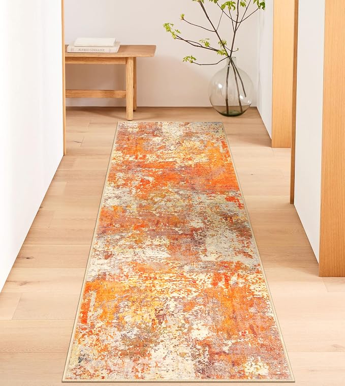 Lahome Modern Abstract Runner Rug - Image 3