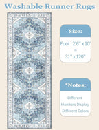 SERISSA Boho Washable Runner Rug - Image 5