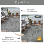 GENIMO Outdoor & Indoor Area Rug 6'x9', Waterproof, Non-Shedding, Easy Cleaning - Image 5