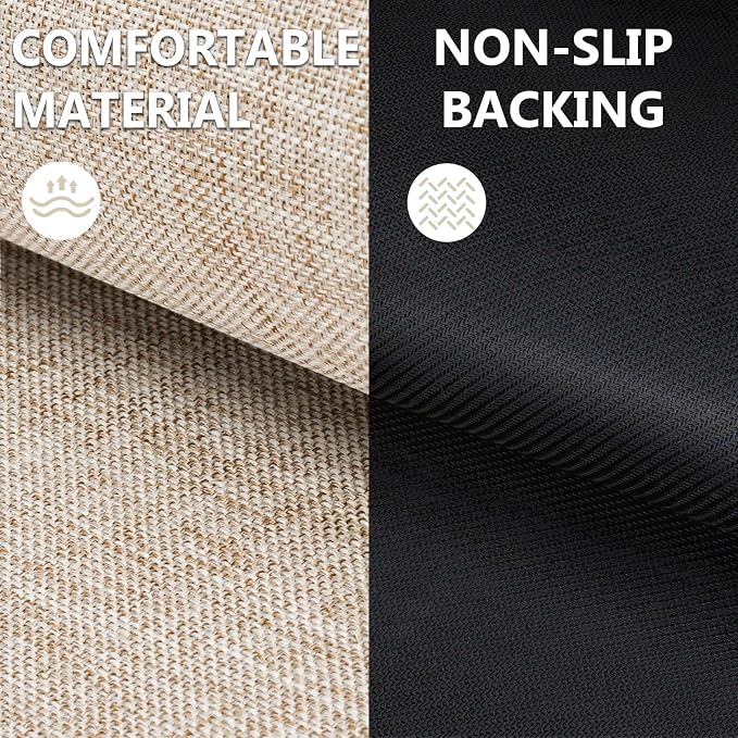LEKEEPGO Ultra Thin Indoor Door Mat 36"x59", Low-Profile Door Mat Indoor - Image 4