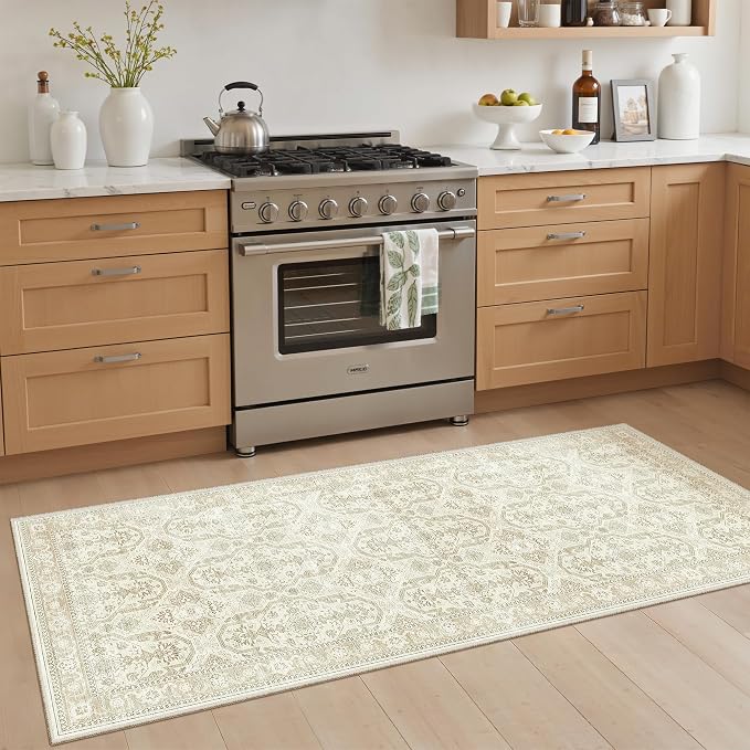 Soalmost Runner Rug 2x5 Washable Non-Slip Kitchen Runner Rugs - Image 2