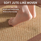 YDKGL Kitchen Mats for Floor, Rubber Backing Kitchen Rugs Non Slip Washable - Image 6