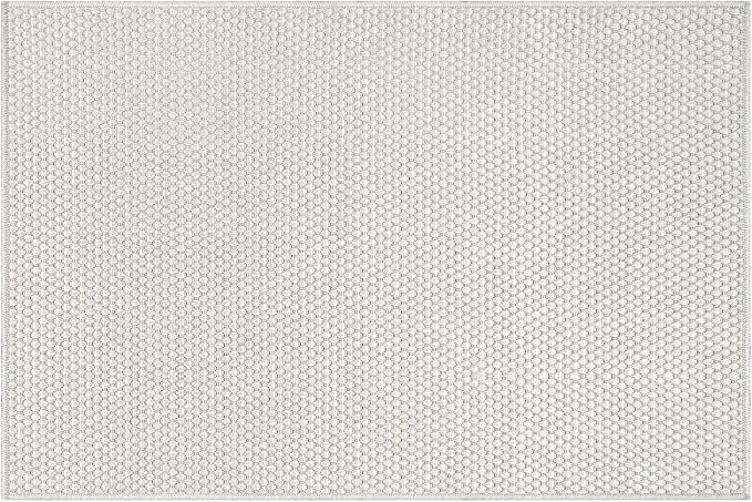 CAMILSON Easy Jute Rug 2x3, Indoor Outdoor Off-White Farmhouse Area Rugs - Image 3