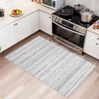 cotiled 3x5 Area Rugs Living Room Rug: Washable Boho Rugs - Image 3