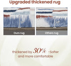 Super Soft Rug for Bedroom, 6x9 Ft Rainbow Area Rug Classic Checkered Shaggy - Image 5