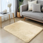 OLANLY 2x3 Machine Washable Small Bedside Rug, Soft Fluffy Shaggy Entryway - Image 3