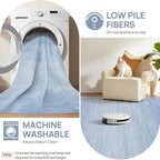 UERMEI 6x9 Washable Area Rug - Image 8