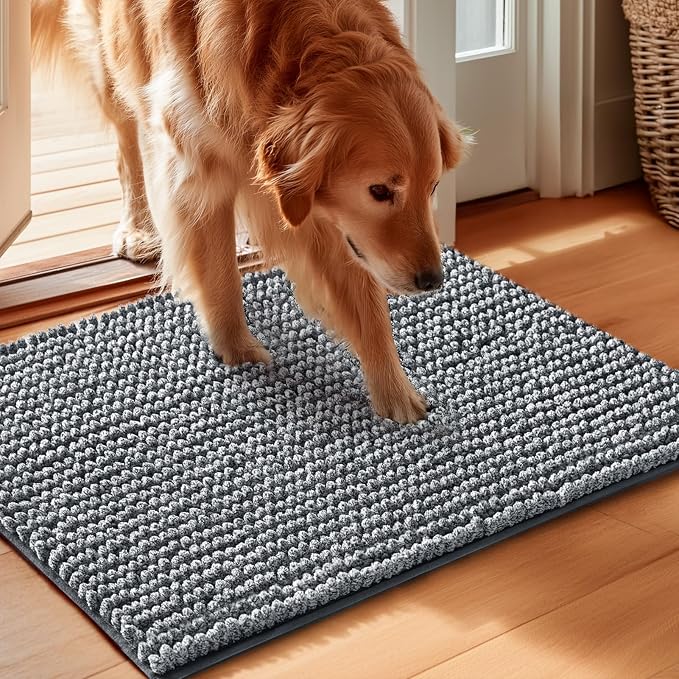 EHEYCIGA Super Absorbent Dog Door Mat by EHEYCIGA