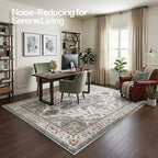 HOOBRO Washable Rug 6 x 9 Area Rugs - Image 5