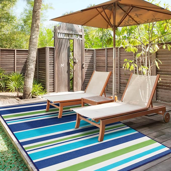 Outdoor Patio Plastic Rug Waterproof - Image 3