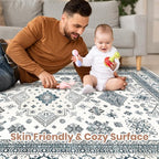 Vintage Living Room Area Rug 8x10 - Image 3
