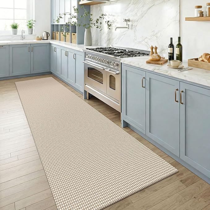 KOZYFLY Runners for Hallways 3x8 ft Washable Kitchen Runner Non Slip Rubber - Image 2