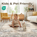 Washable 6x9 Area Rug for Living Room - Image 4